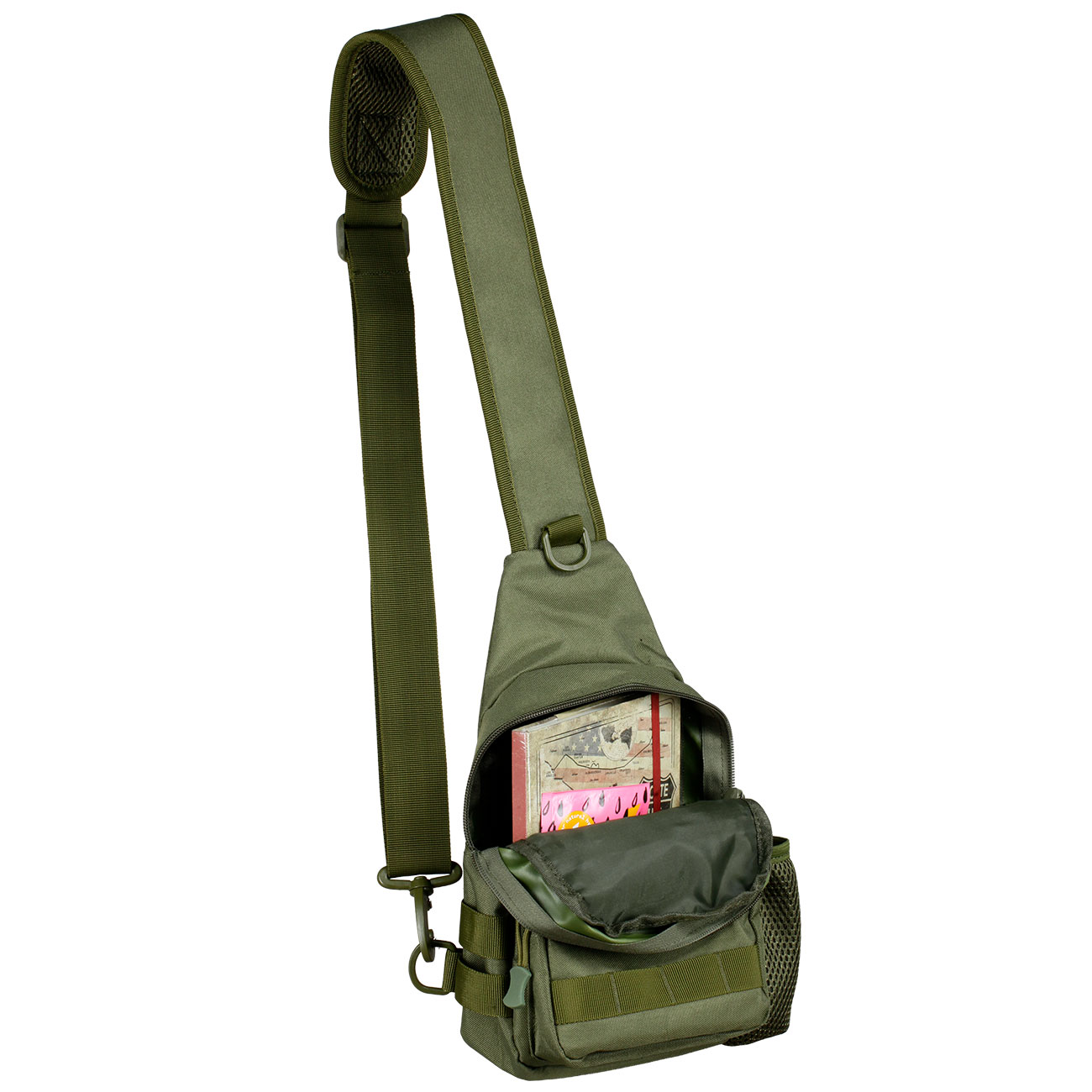 CI - Sling Bag Umhngetasche oliv Bild 2