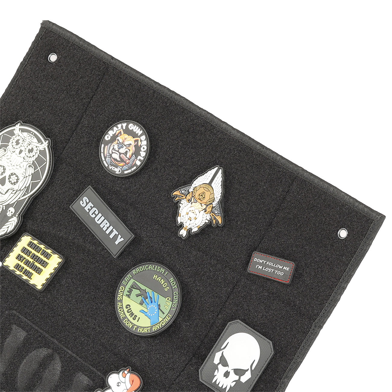 VanOs Patch Wall small black mit Aufhngesen Bild 3
