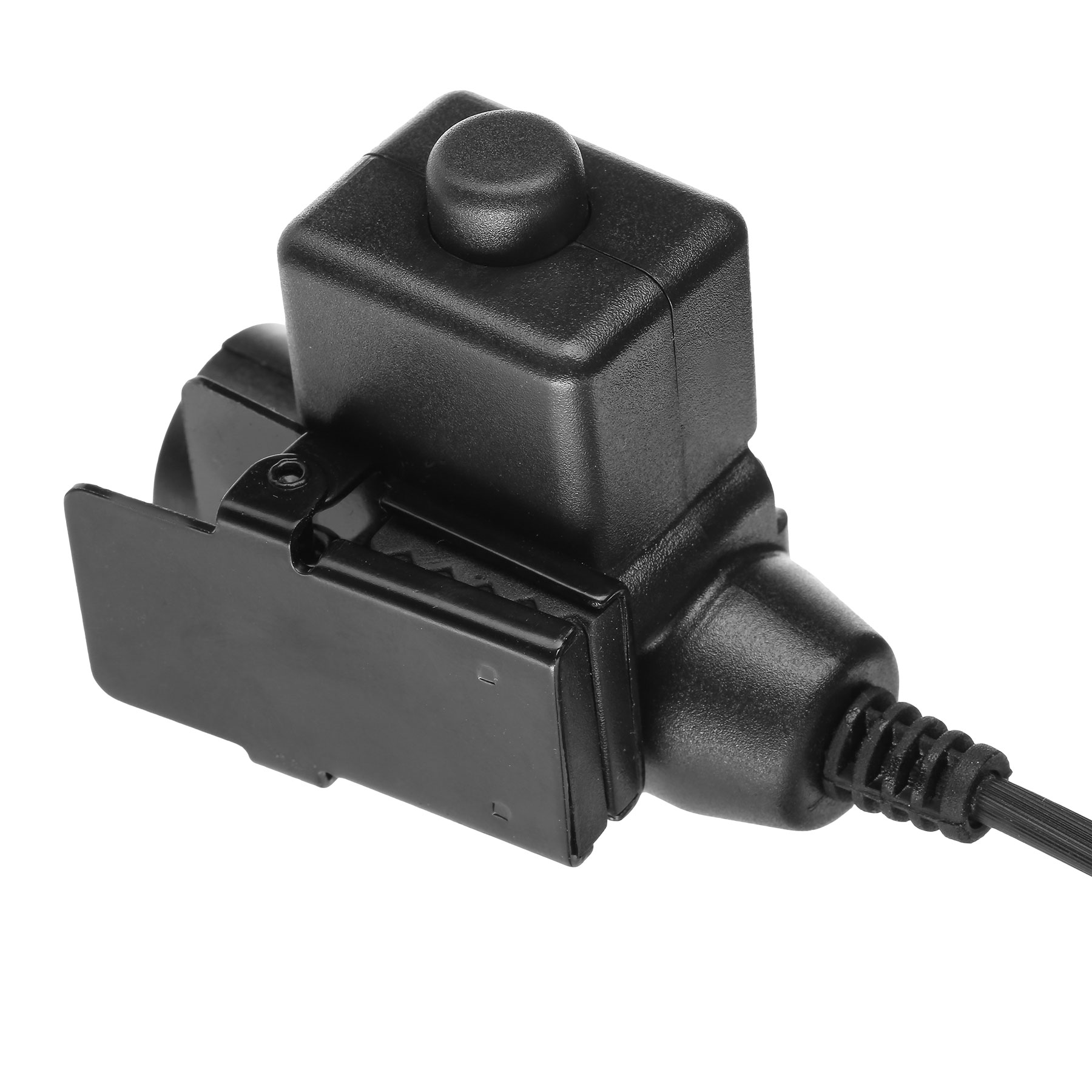Nuprol U94 Headset PTT Push-To-Talk Einheit mit 3,5mm AUX Stecker schwarz Bild 2