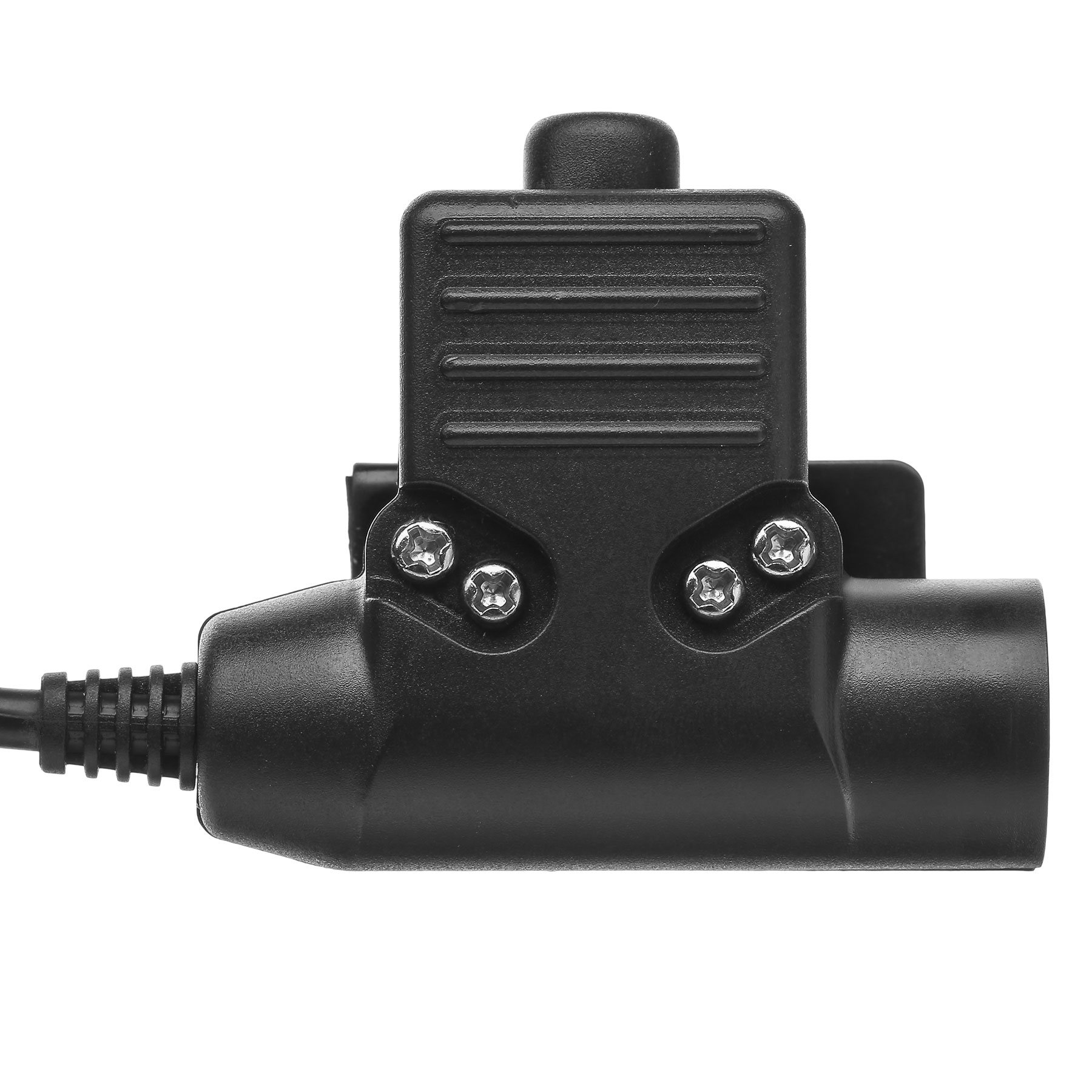 Nuprol U94 Headset PTT Push-To-Talk Einheit mit Motorola 1-Pin Stecker schwarz Bild 3