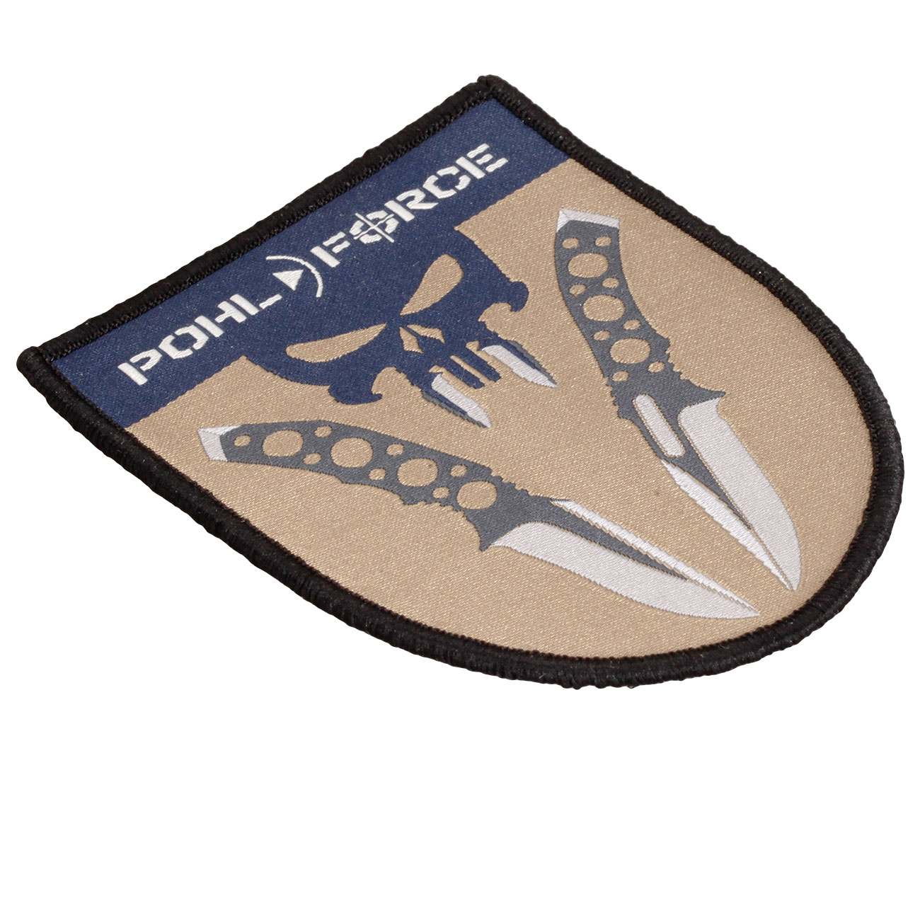 Pohl Force Patch, passend zur Charlie Two|Three- Finale Edition. Limitiert auf 50 Exemplare Der Patch in den Farben schwarz, Gra Bild 1