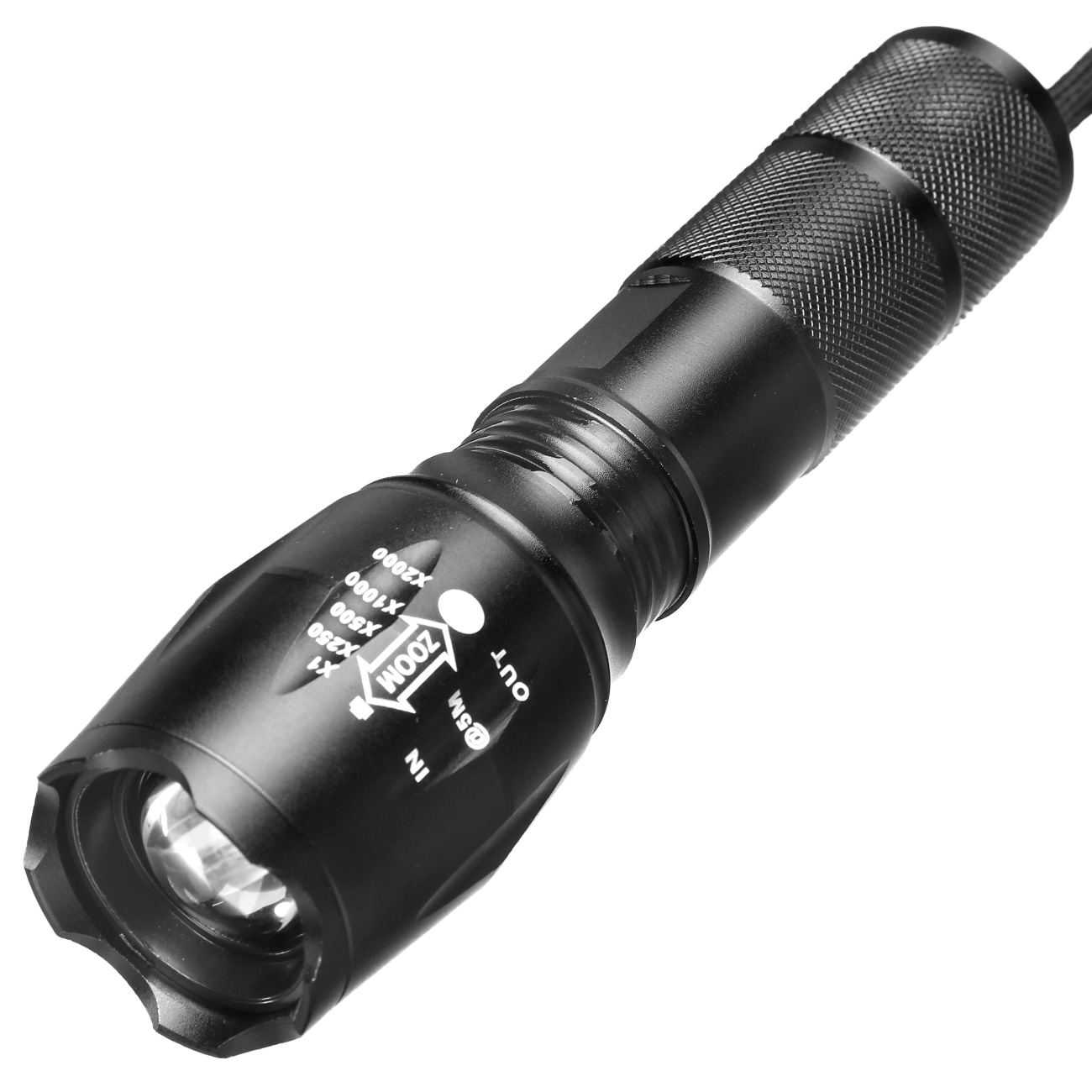 LEDTaschenlampe Military Strobe Self Defense schwarz Kotte & Zeller