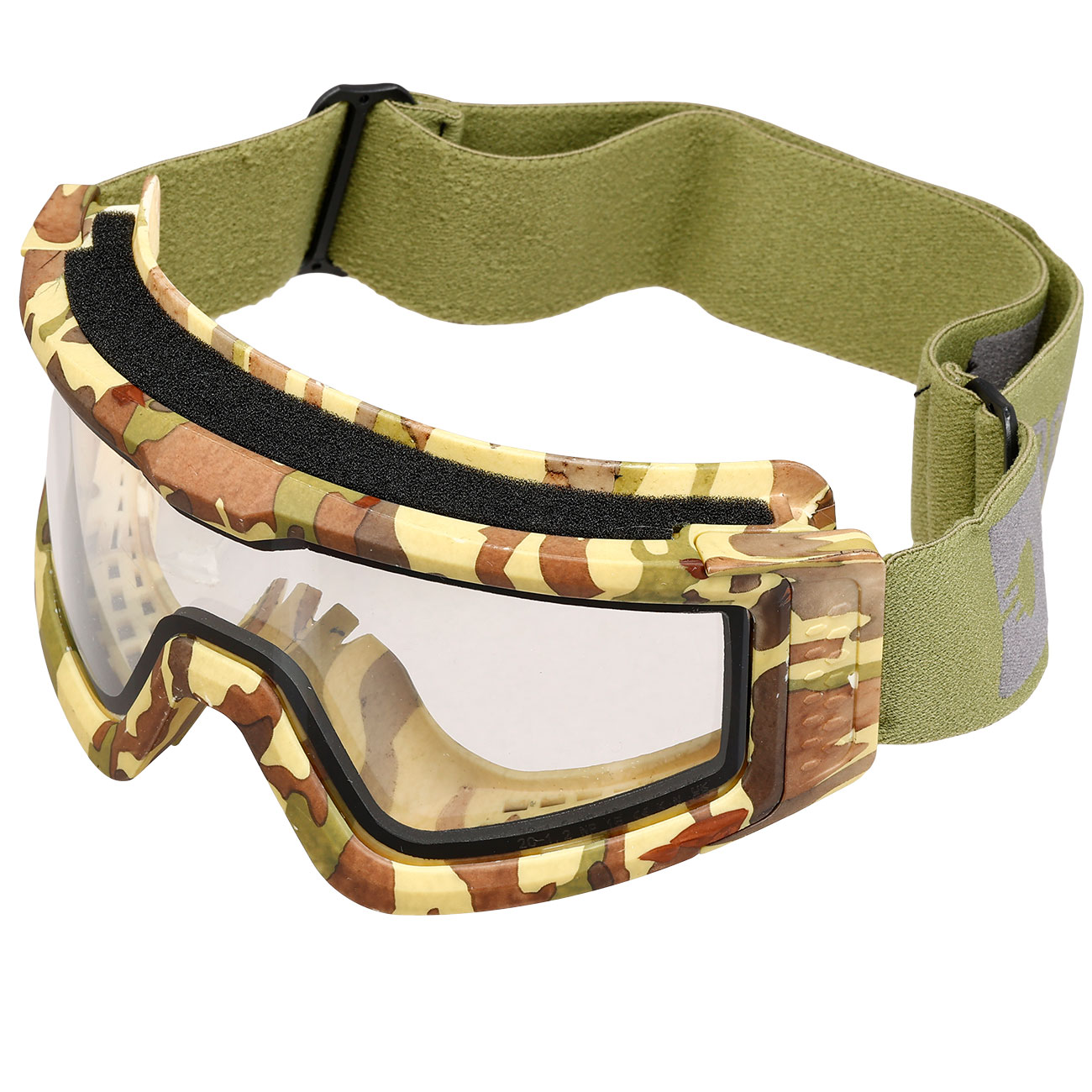 Nuprol Battle Visor Dual Lens Eye Protection Airsoft Helmbrille / Schutzbrille camo