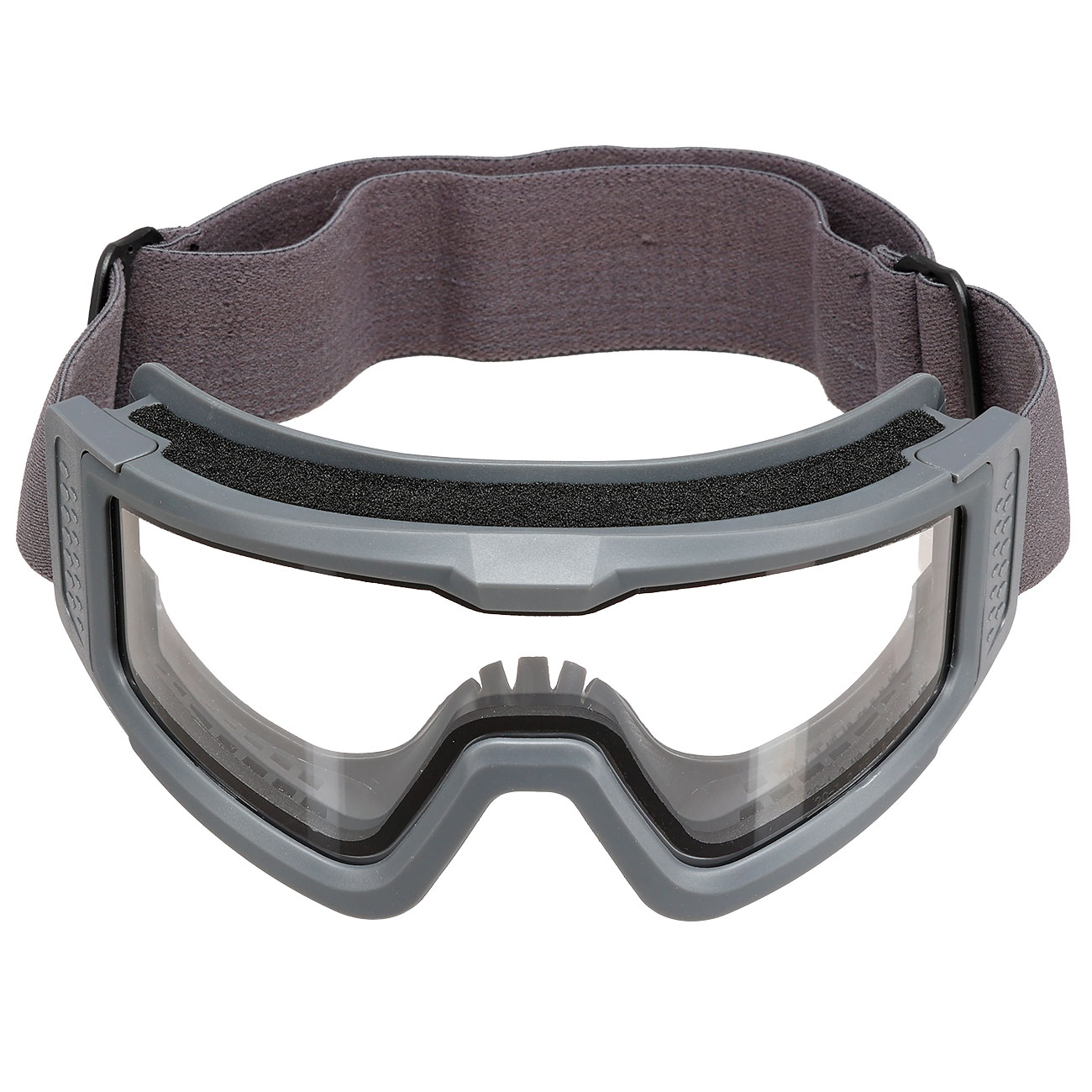 Nuprol Battle Visor Dual Lens Eye Protection Airsoft Helmbrille / Schutzbrille grau Bild 2
