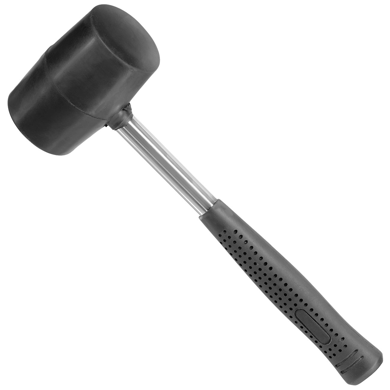 BasicNature Gummihammer mit Metallstiel Bild 2