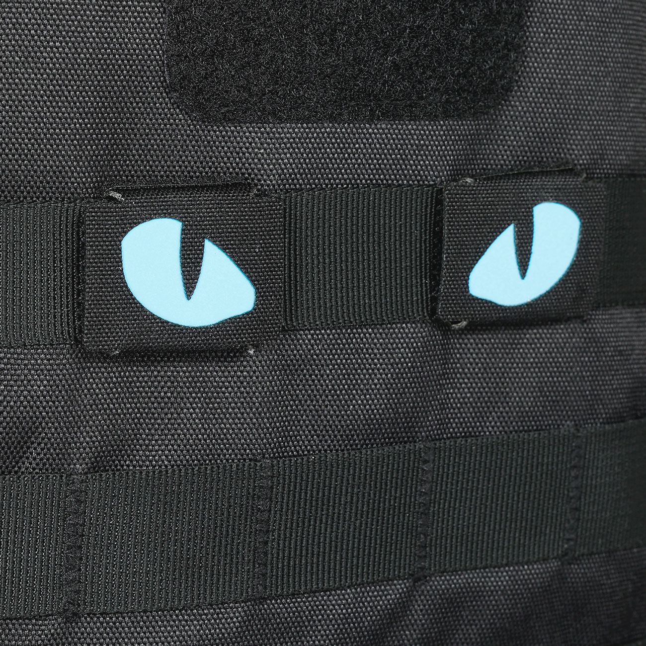 M-Tac Tiger Eyes Lasercut Molle Stripes black Blue-gid Bild 6