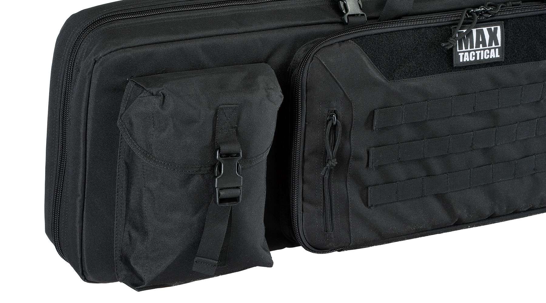 MAX Tactical 108 cm Heavy Duty Deluxe Double Soft Rifle Bag / Gewehr-Futteral f. zwei Gewehre mit Zubeh�r schwarz Bild 10