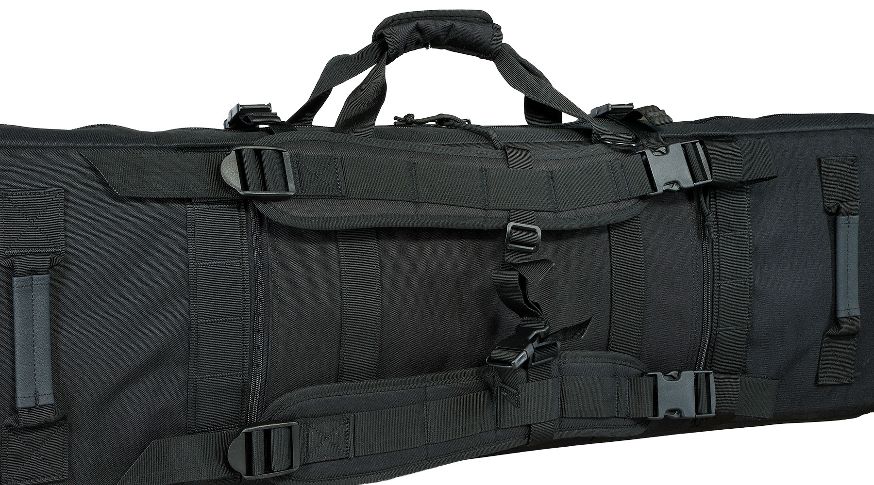 MAX Tactical 108 cm Heavy Duty Deluxe Double Soft Rifle Bag / Gewehr-Futteral f. zwei Gewehre mit Zubeh�r schwarz Bild 11