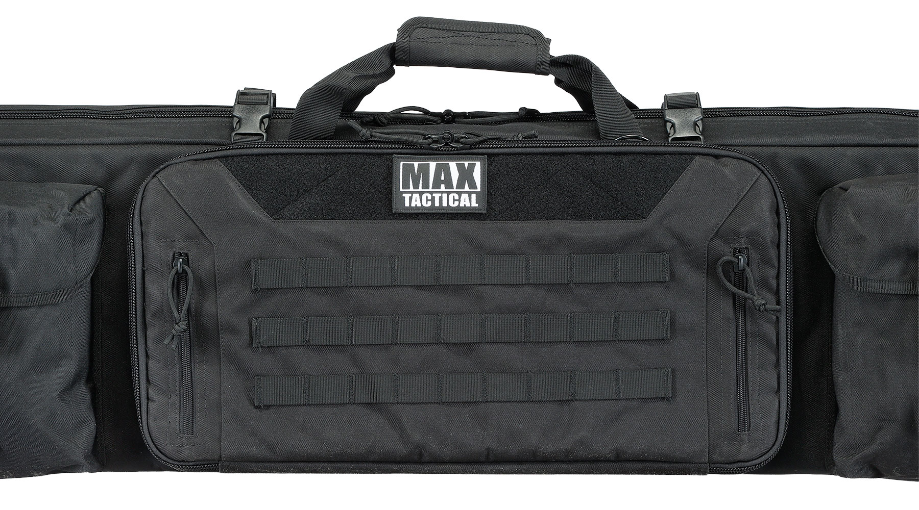 MAX Tactical 108 cm Heavy Duty Deluxe Double Soft Rifle Bag / Gewehr-Futteral f. zwei Gewehre mit Zubeh�r schwarz Bild 9