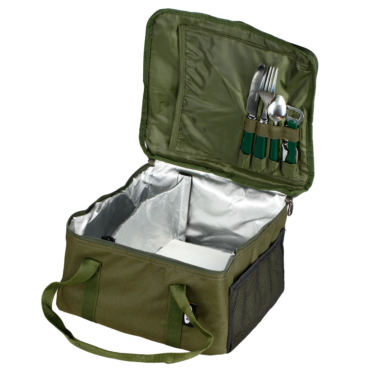 Food Bag Isoliertasche mit Essgeschirr und Becher Bild 1