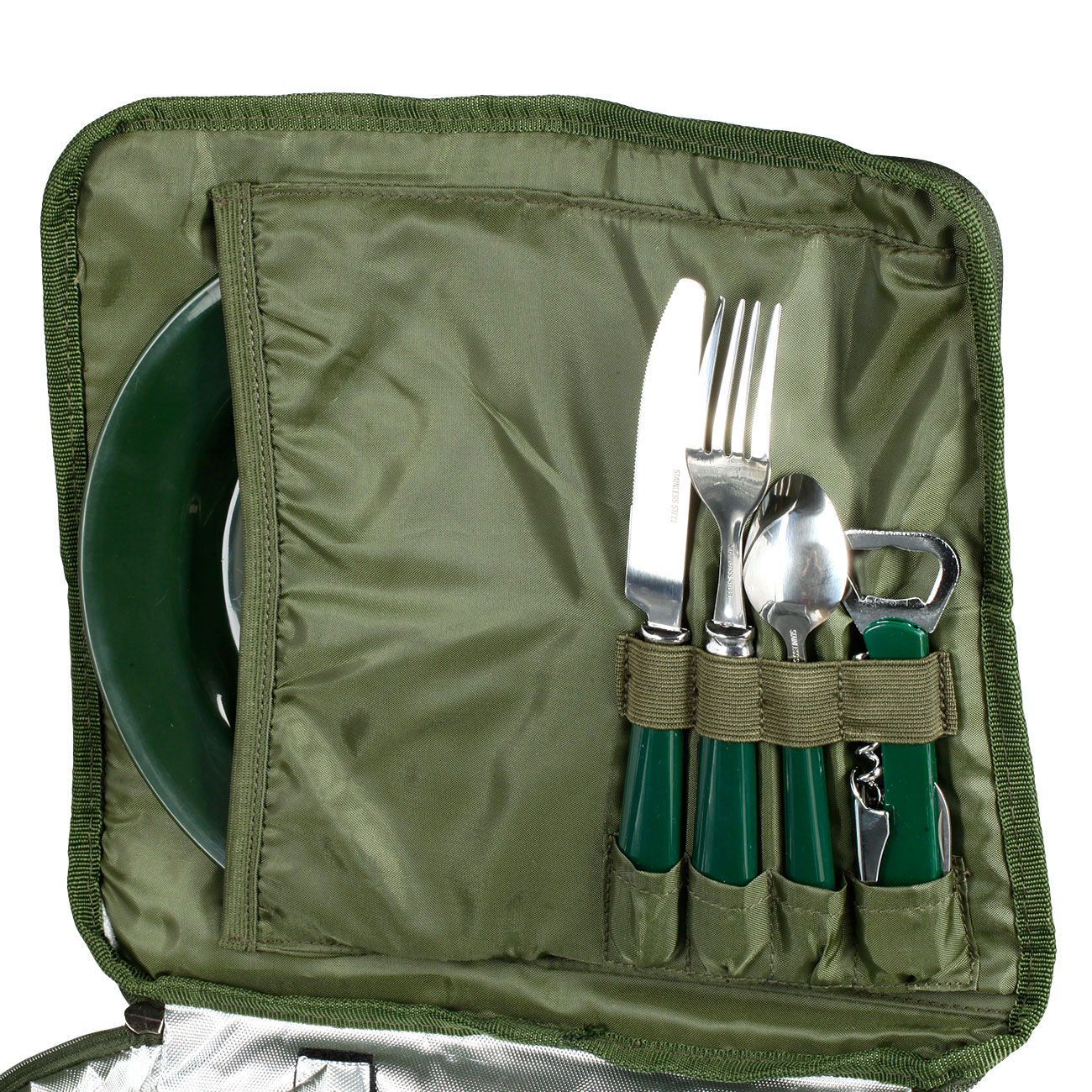 Food Bag Isoliertasche mit Essgeschirr und Becher Bild 4