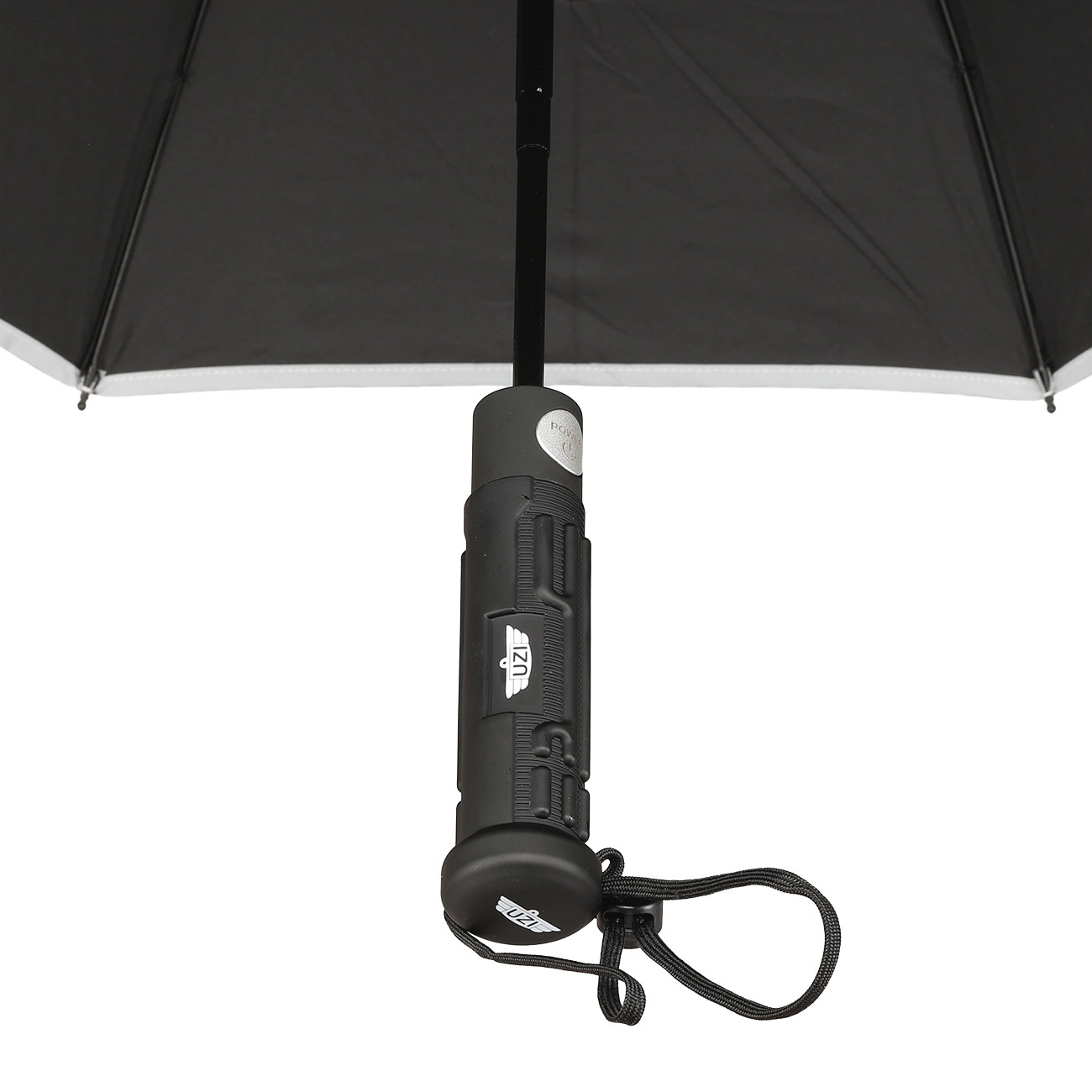 UZI Sicherheitsschirm mini schwarz Bild 3
