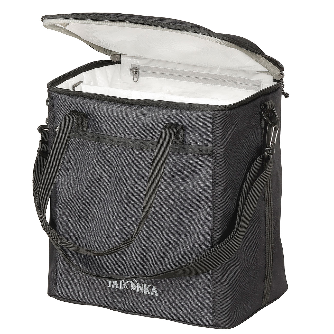 Tatonka Cooler Bag SIX PACK off-black mit herausnehmbarer Einteilung Bild 8
