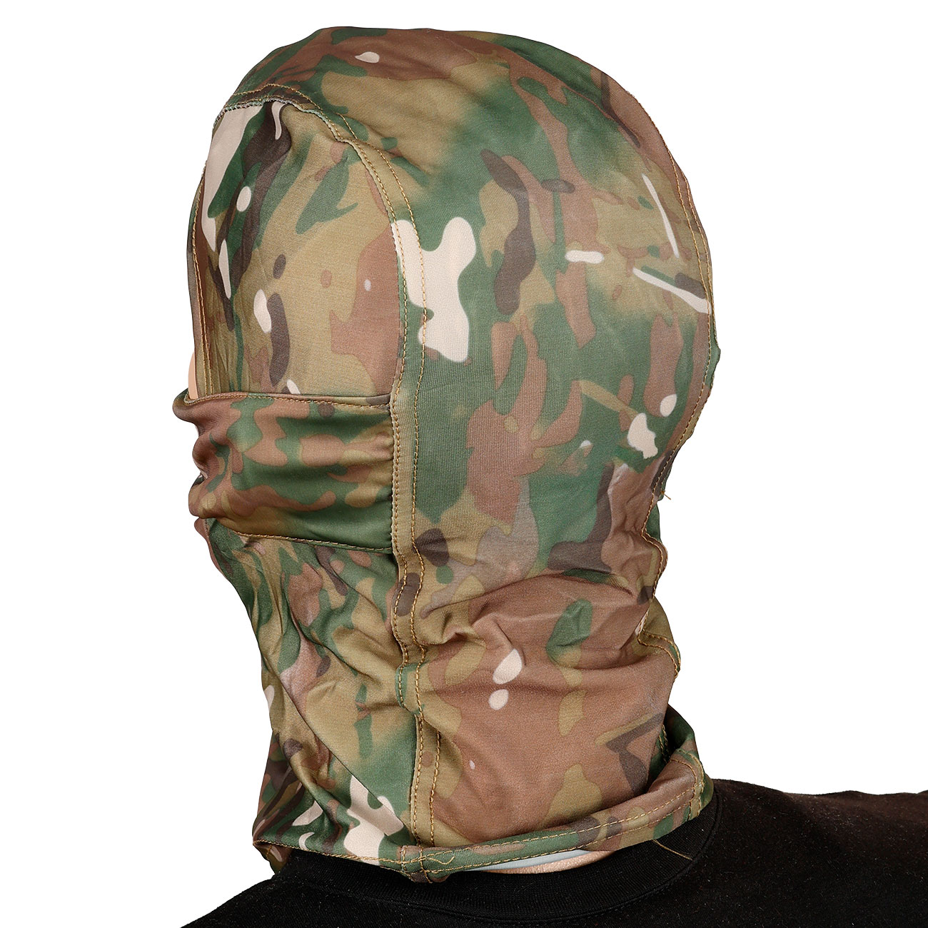 WoSport Tactical Sturmhaube / Balaclava mit Silikoneinsatz Generation 2 camo Bild 3