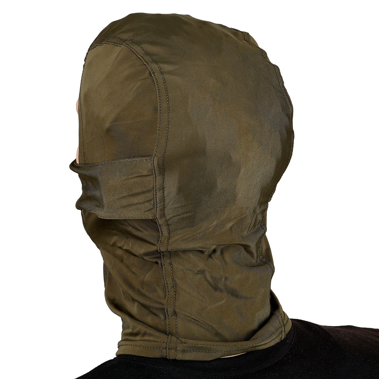 WoSport Tactical Sturmhaube / Balaclava mit Silikoneinsatz Generation 2 oliv Bild 3