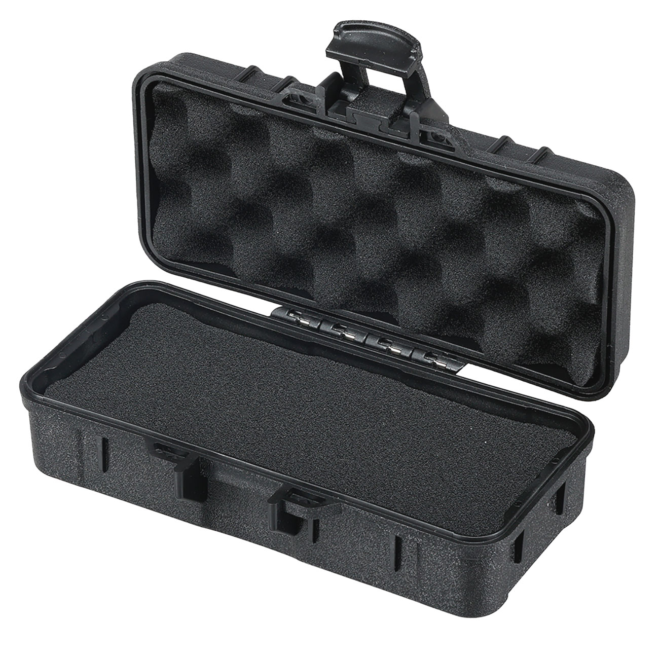 WoSport Universal Tactical Mini Hard Case Box 16,5 x 8,8 x 6,1 cm PnP-Schaumstoff schwarz Bild 4