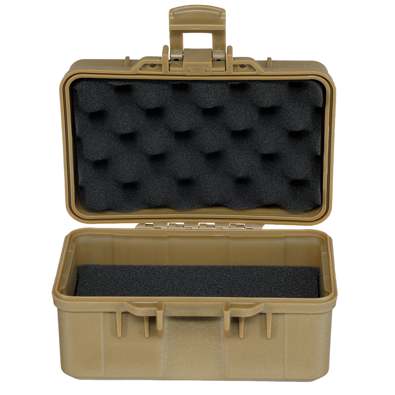 WoSport Universal Tactical Mini Hard Case Box 13,5 x 9 x 7 cm PnP-Schaumstoff tan Bild 5