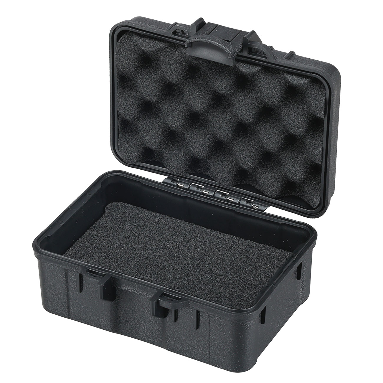 WoSport Universal Tactical Mini Hard Case Box 13,5 x 9 x 7 cm PnP-Schaumstoff schwarz Bild 4