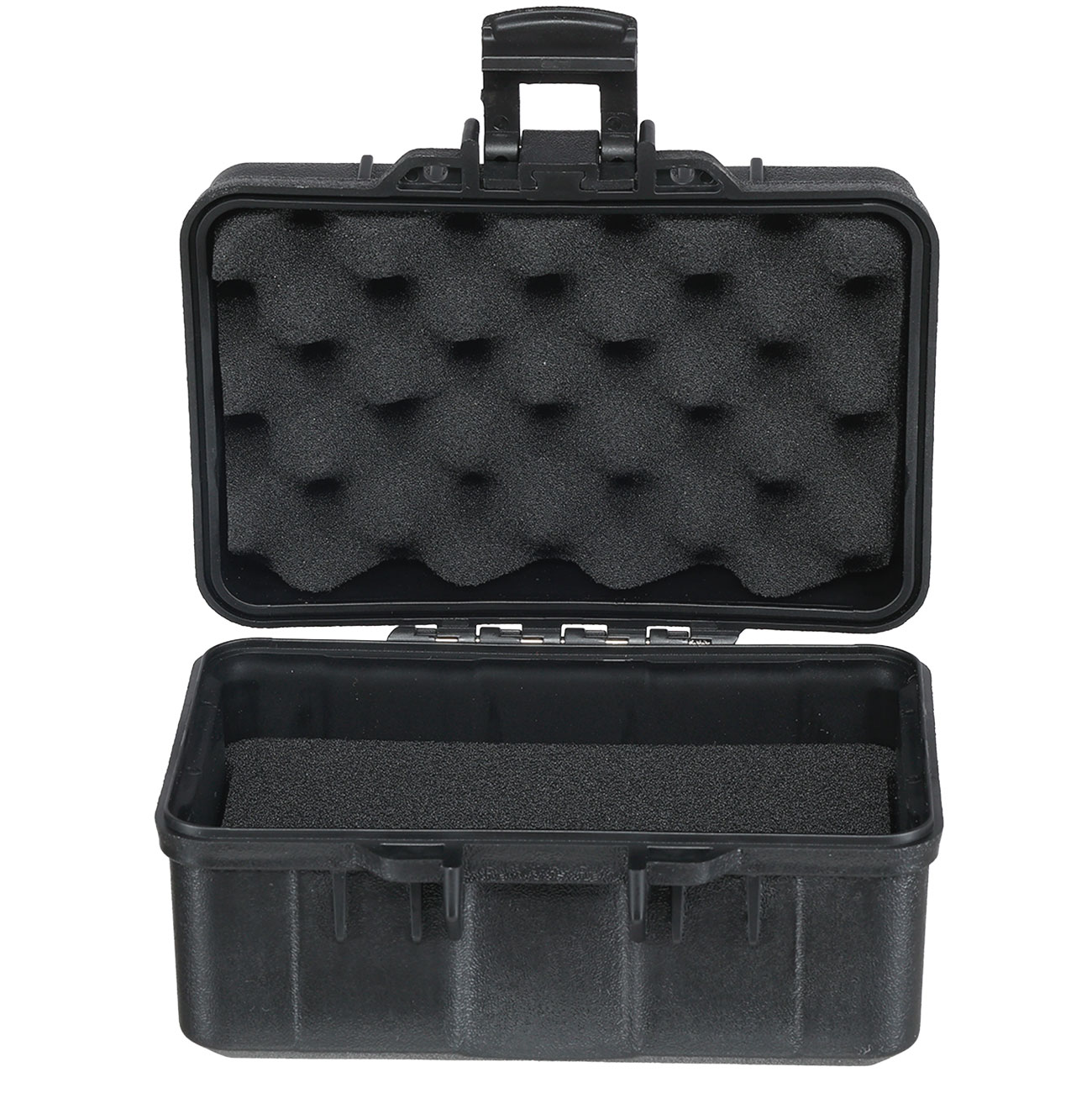 WoSport Universal Tactical Mini Hard Case Box 13,5 x 9 x 7 cm PnP-Schaumstoff schwarz Bild 5