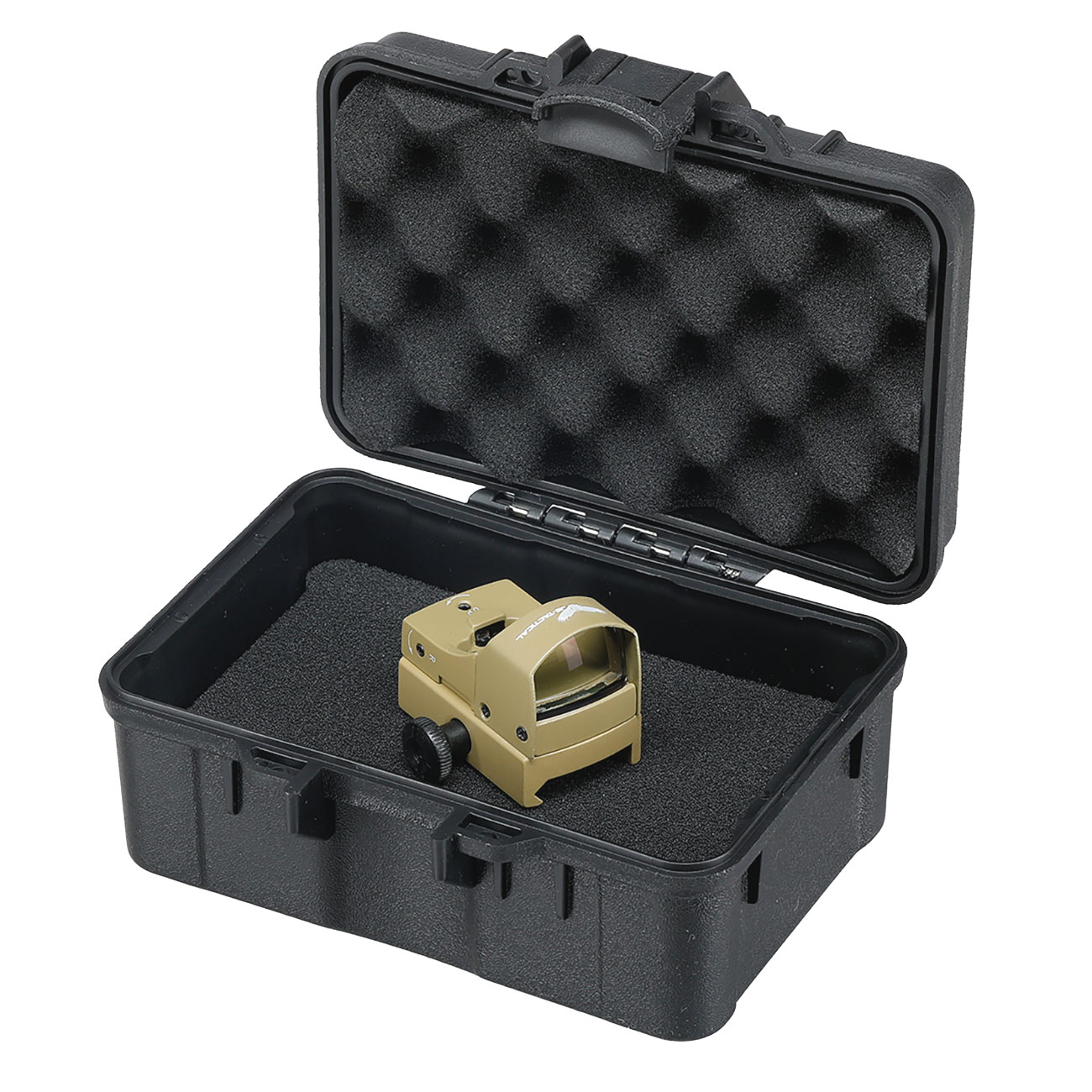 WoSport Universal Tactical Mini Hard Case Box 13,5 x 9 x 7 cm PnP-Schaumstoff schwarz Bild 6