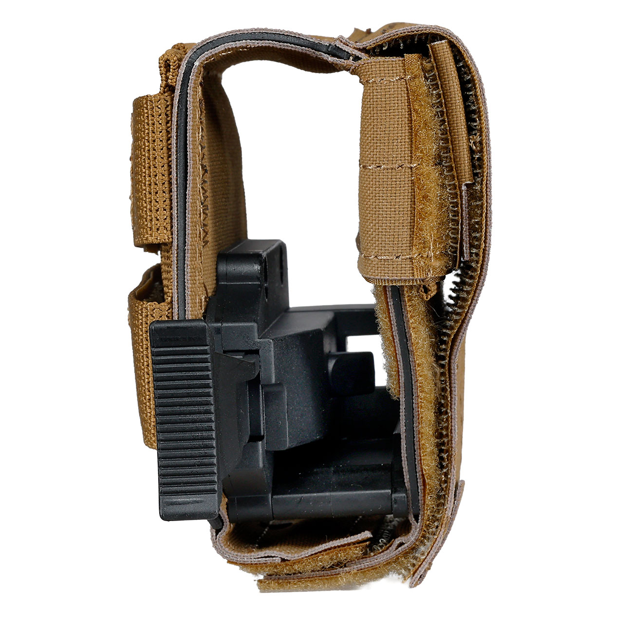 WoSport Universal Safety-Lock Holster fr Pistolen Nylon-Fabric rechts coyote Bild 2