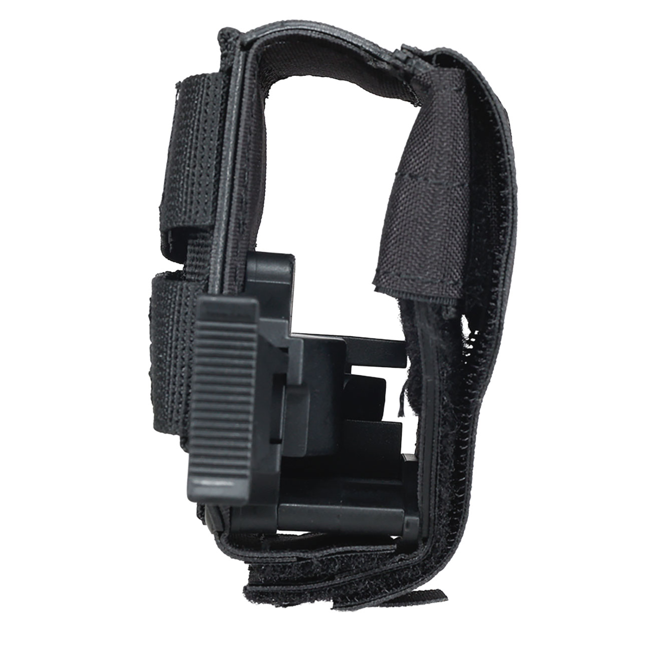 WoSport Universal Safety-Lock Holster fr Pistolen Nylon-Fabric rechts schwarz Bild 2