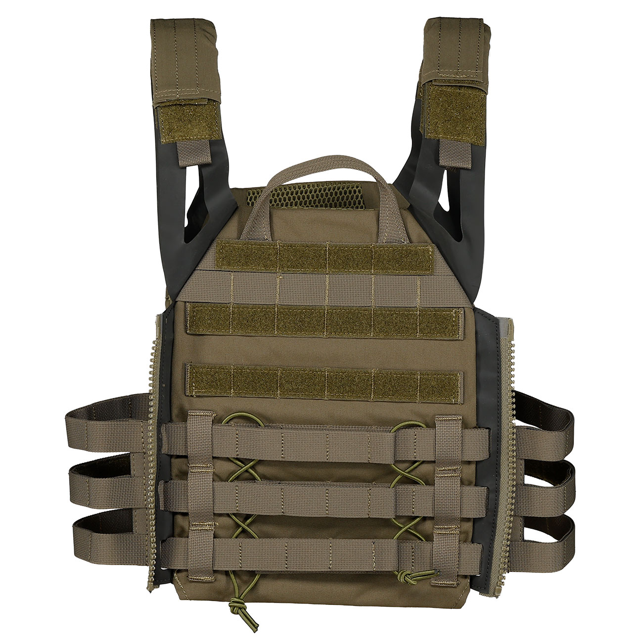 WoSport JPC 2.0 Style Plate Carrier Molle-Plattentrger Weste verstellbar oliv Bild 2