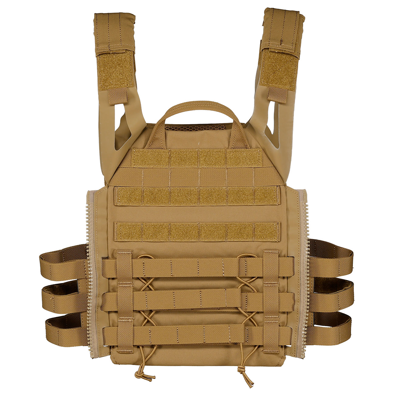 WoSport JPC 2.0 Style Plate Carrier Molle-Plattentrger Weste verstellbar coyote Bild 2