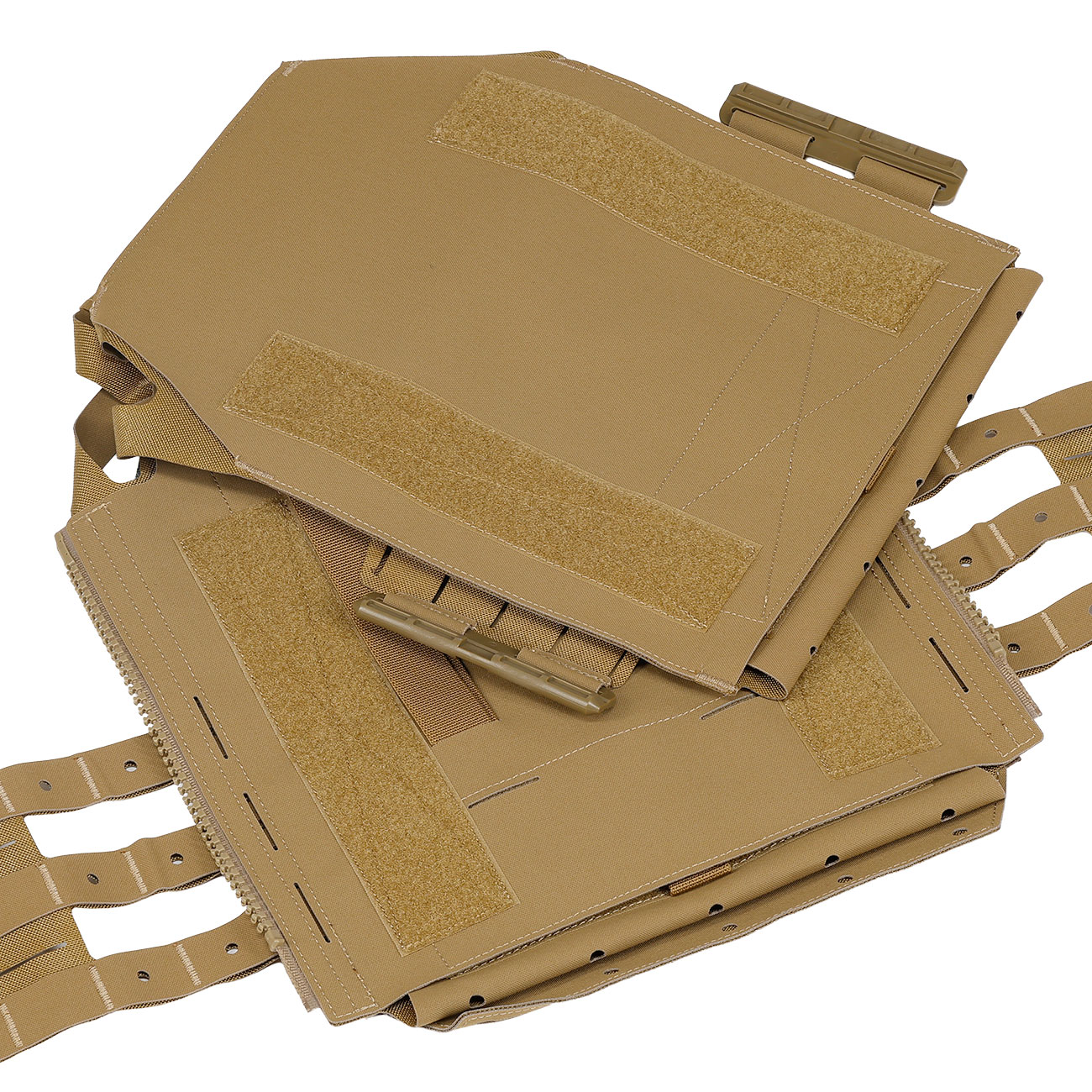 WoSport K-Style Plate Carrier Molle-Plattentrger Weste verstellbar coyote Bild 7