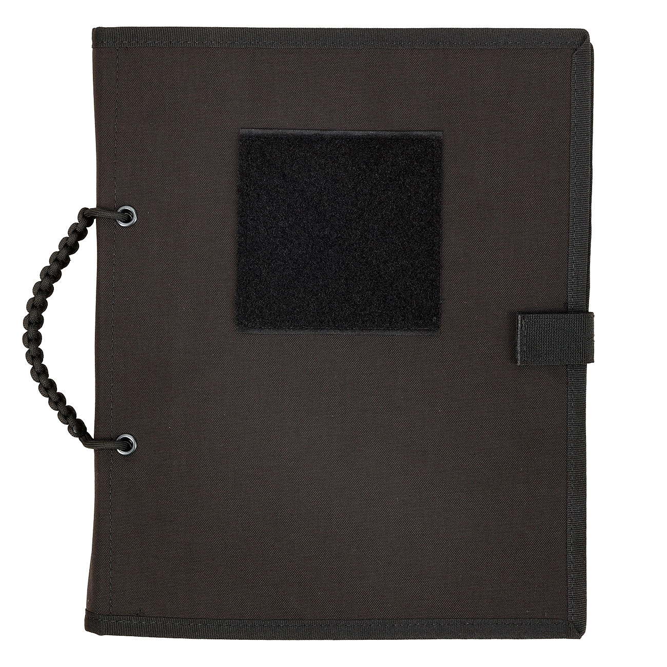 WoSport Patch Sammelbuch / Sammelmappe - The Book Of Patches mit 10 Flauschseiten schwarz