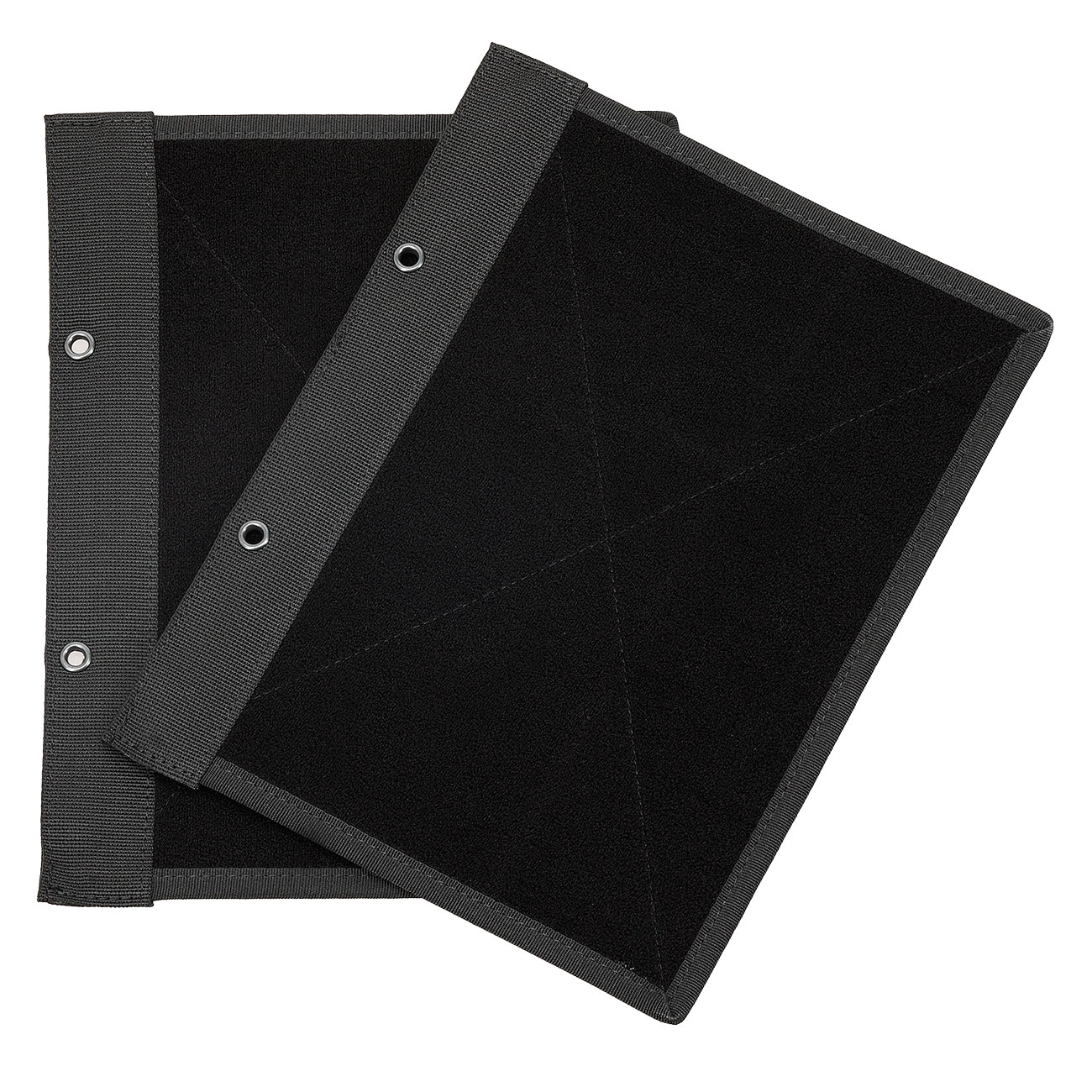 WoSport Erweiterungs-Set fr das Patch Sammelbuch - The Book Of Patches mit 4 Flauschseiten schwarz