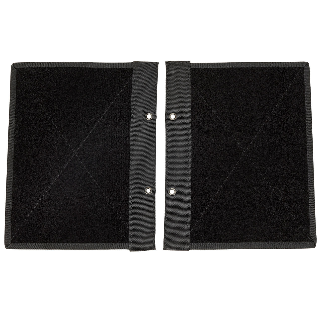 WoSport Erweiterungs-Set fr das Patch Sammelbuch - The Book Of Patches mit 4 Flauschseiten schwarz Bild 1