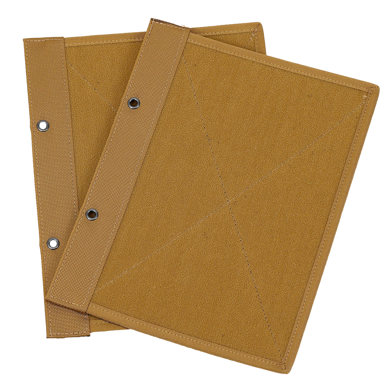 WoSport Erweiterungs-Set fr das Patch Sammelbuch - The Book Of Patches mit 4 Flauschseiten coyote