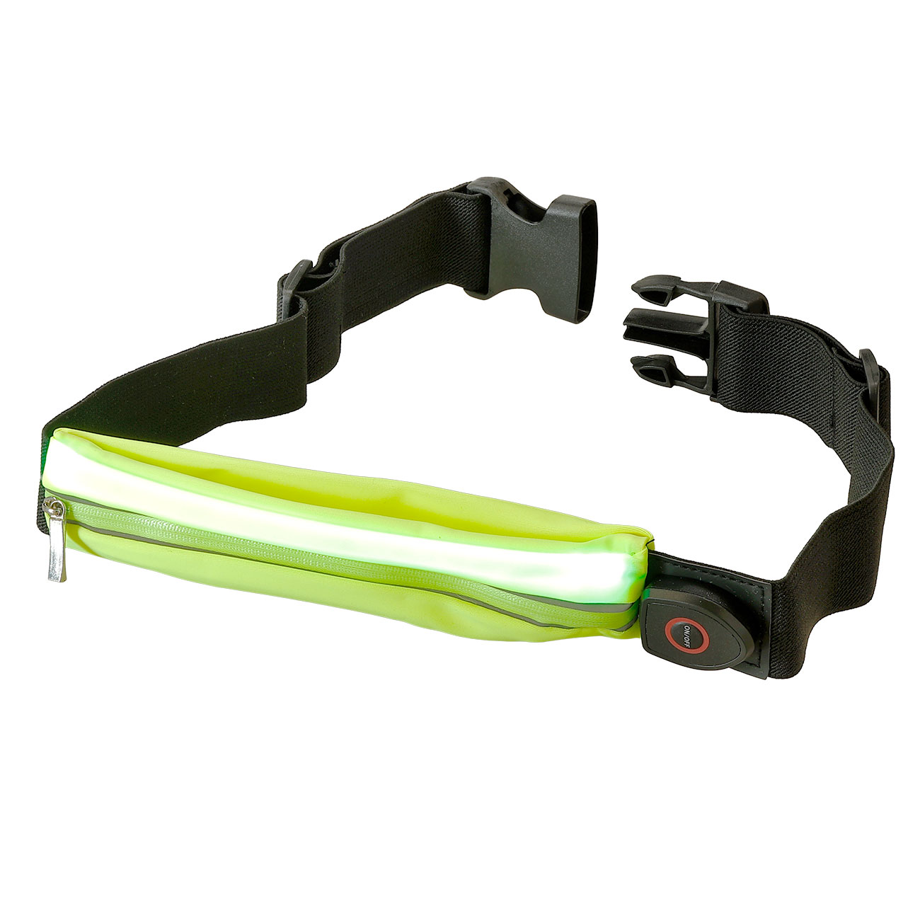 Reflektierendes Outdoor-Set 3 teilig Laufgrtel,Pfefferspray und Pfeife Bild 3