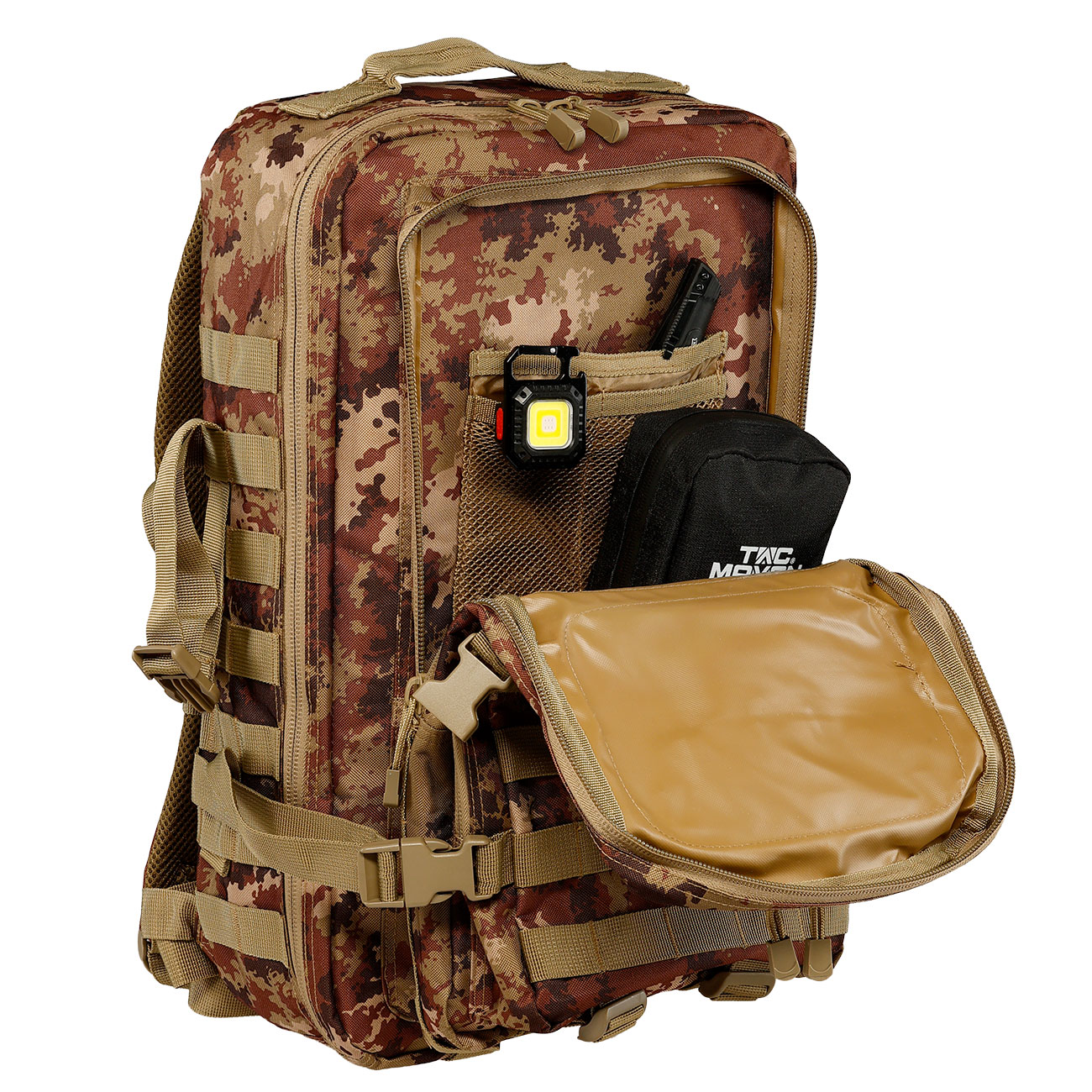 Brandit Rucksack US Cooper 40 Liter Large vegetato camo Bild 10