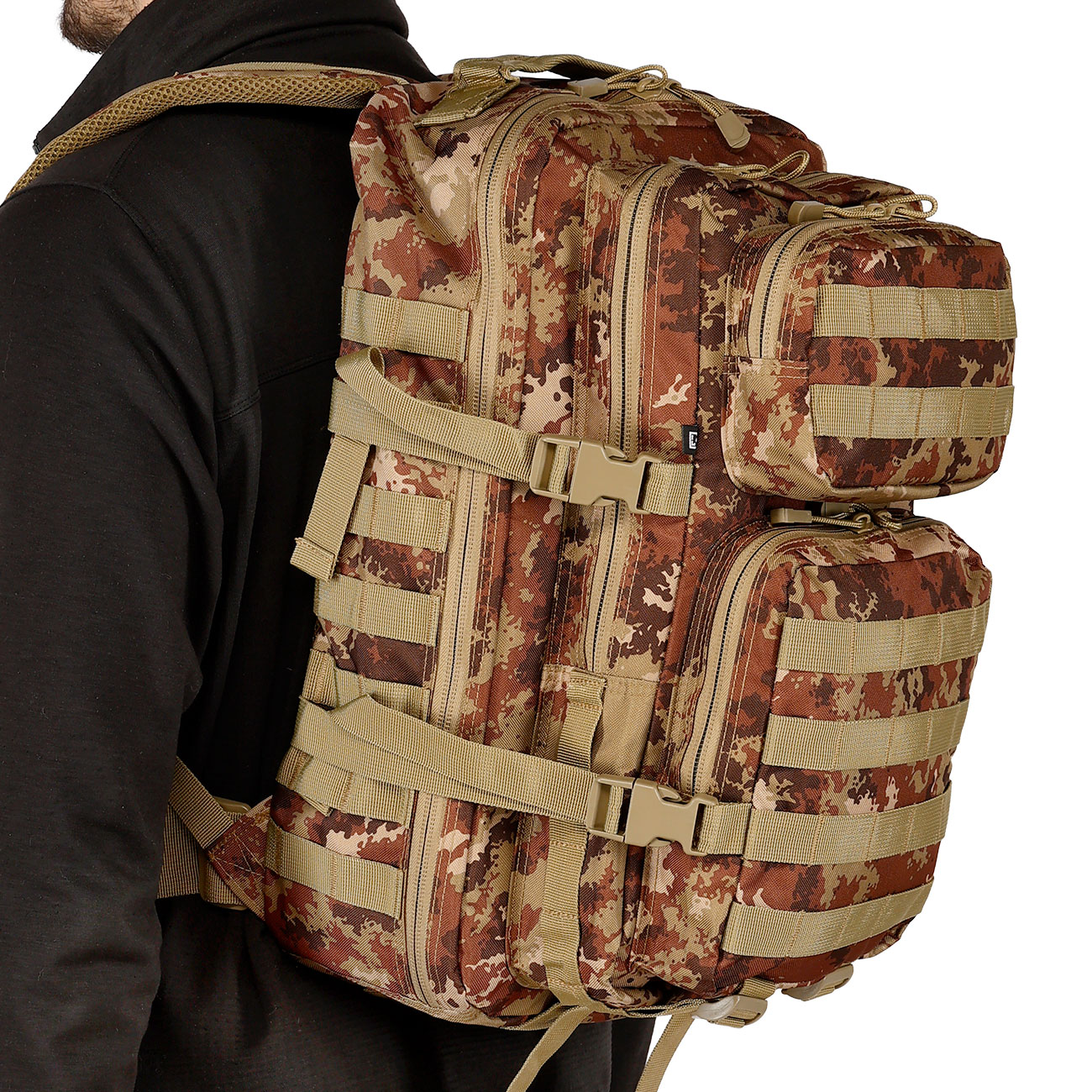 Brandit Rucksack US Cooper 40 Liter Large vegetato camo Bild 5