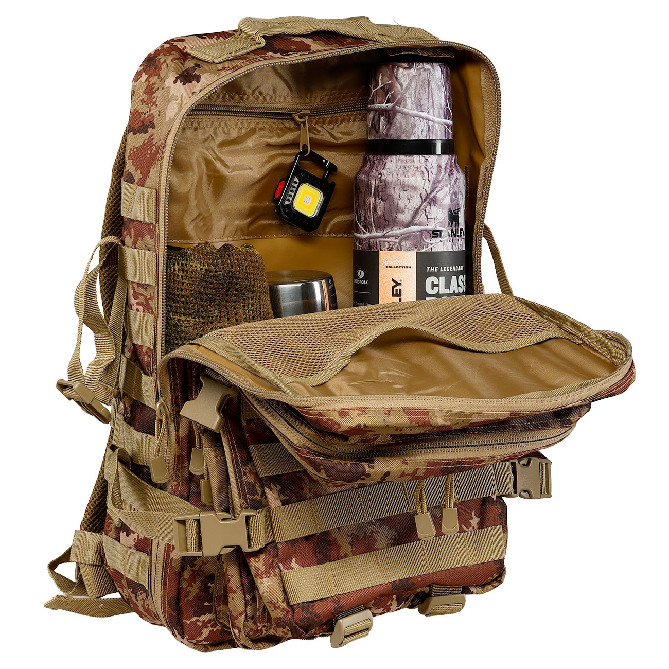 Brandit Rucksack US Cooper 40 Liter Large vegetato camo Bild 9