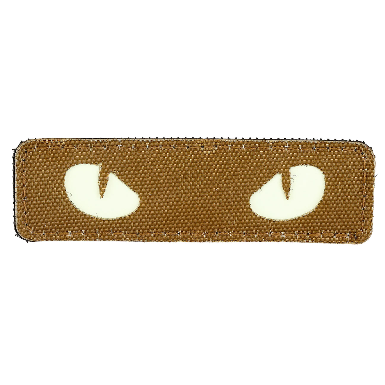 101INC Lasercut Patch Cat Eyes Coyote leuchtend mit Klett auf der Rckseite Bild 4