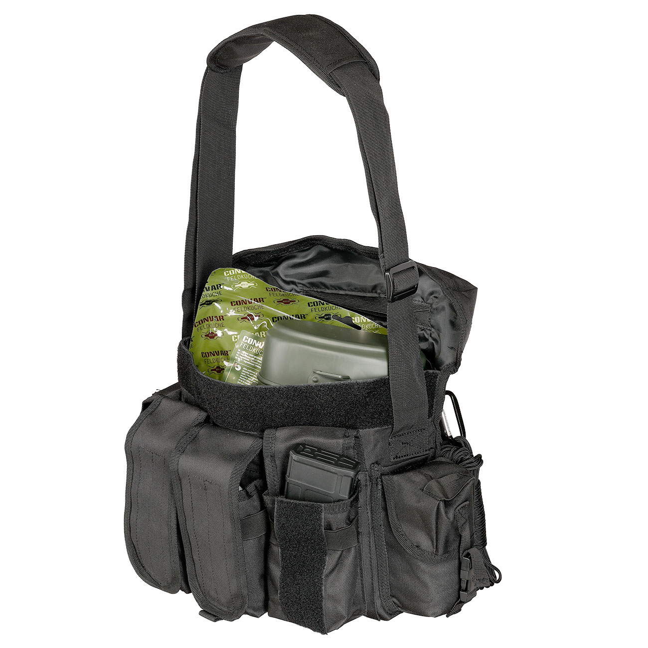 Brandit Umhngetasche Grab Bag schwarz Bild 7