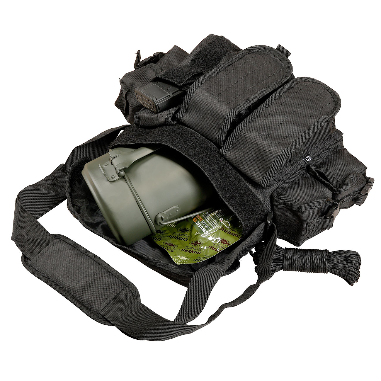 Brandit Umhngetasche Grab Bag schwarz Bild 8