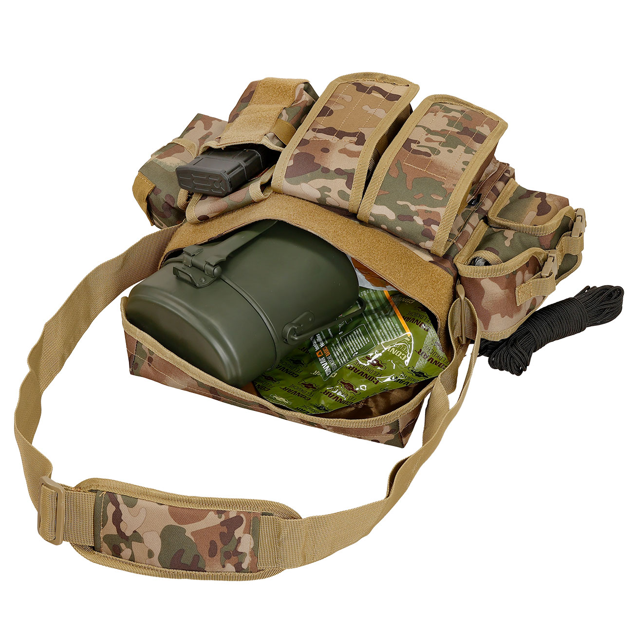Brandit Umhngetasche Grab Bag tactical-camo Bild 10