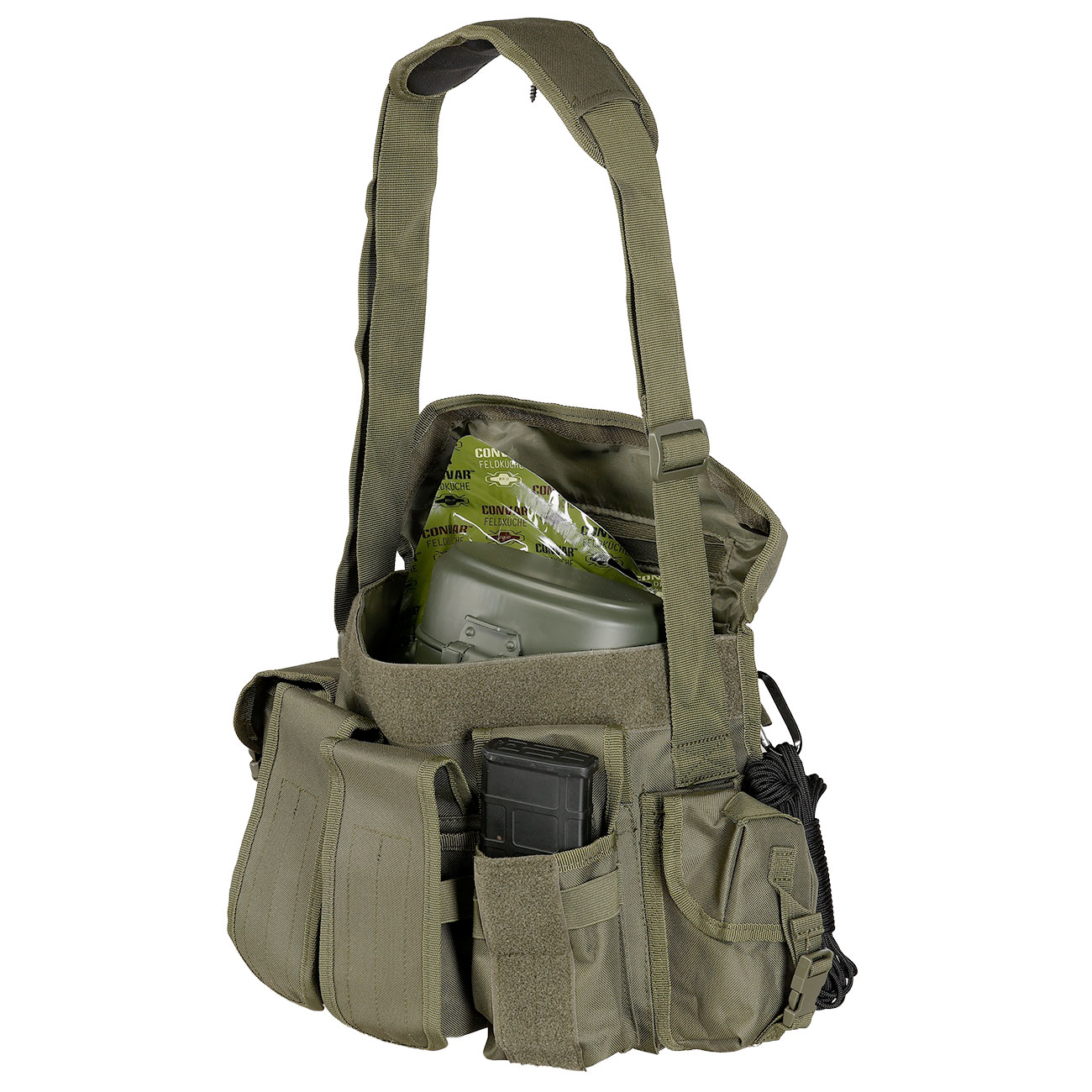 Brandit Umhngetasche Grab Bag oliv Bild 7