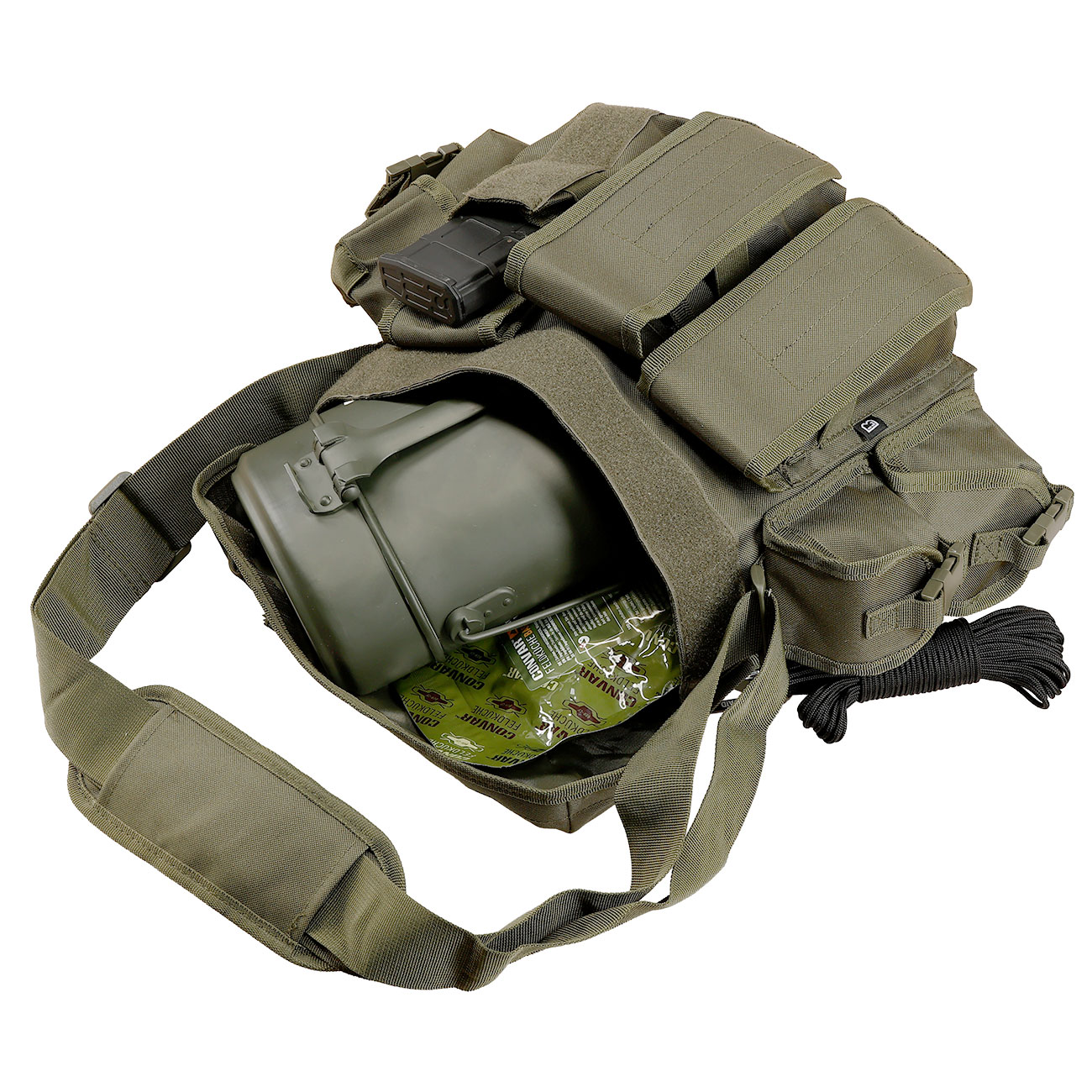 Brandit Umhngetasche Grab Bag oliv Bild 8