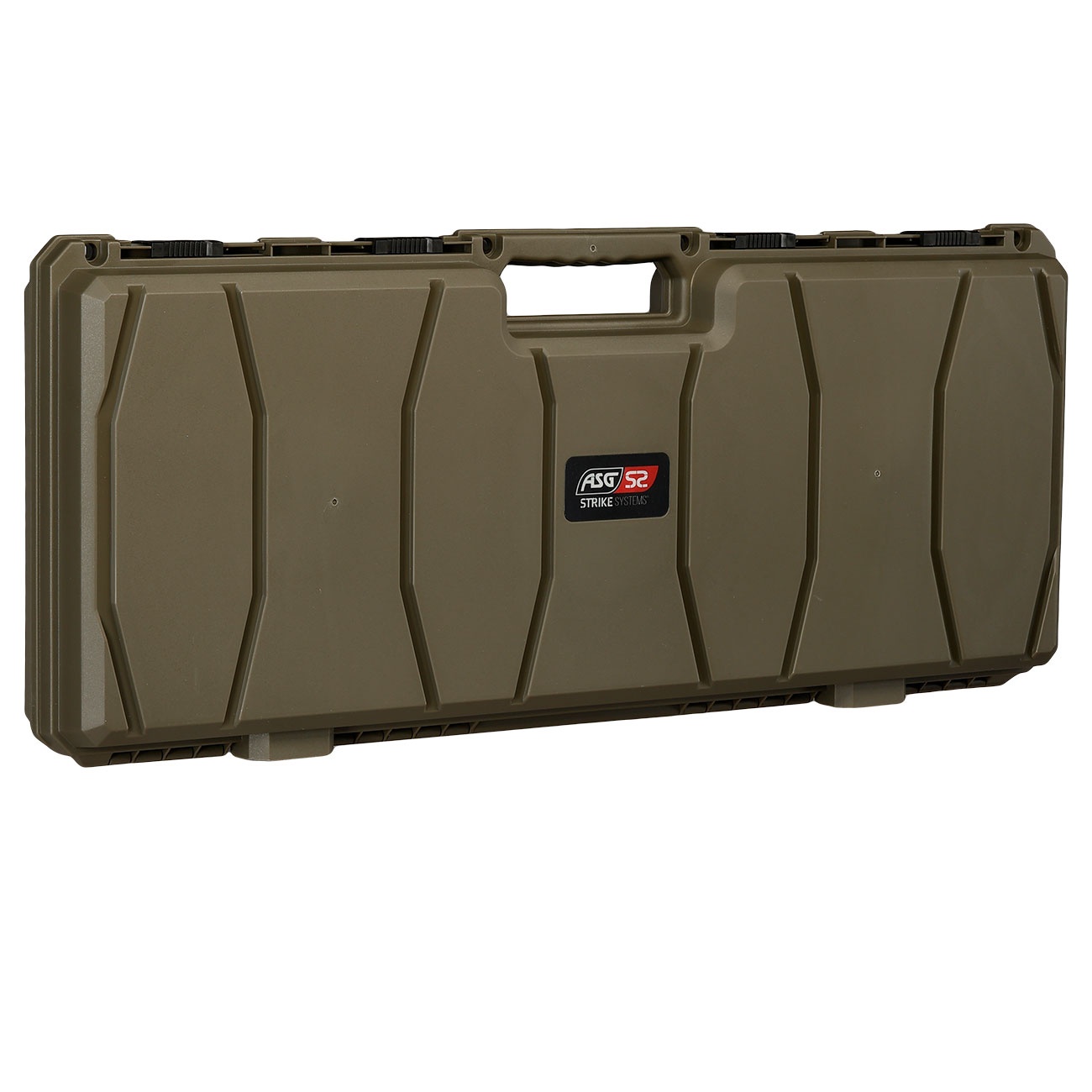 ASG / Strike Systems Hard Case Waffenkoffer 88 x 35 x 11 cm Waben-Schaumstoff oliv Bild 1