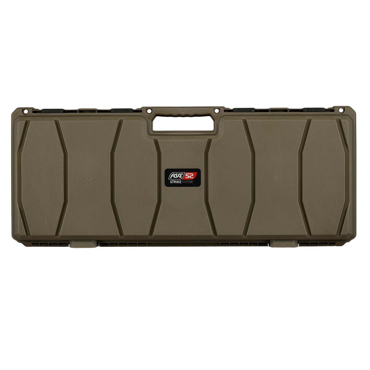 ASG / Strike Systems Hard Case Waffenkoffer 88 x 35 x 11 cm Waben-Schaumstoff oliv Bild 2