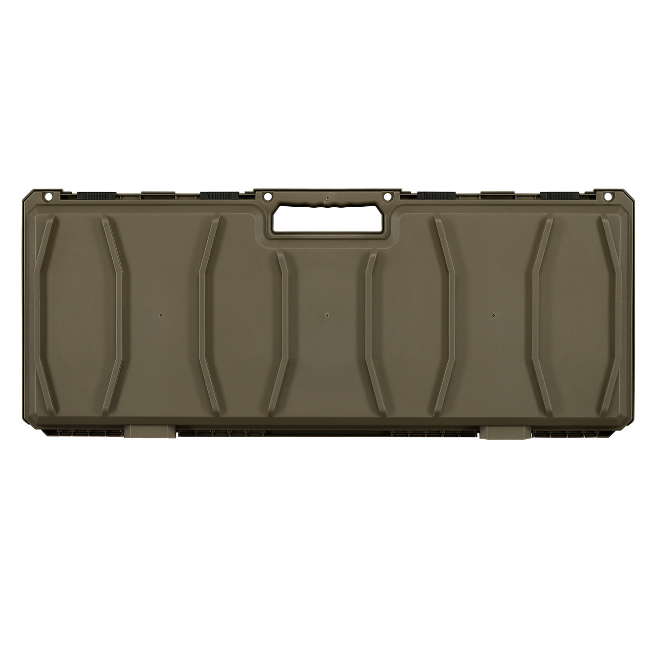 ASG / Strike Systems Hard Case Waffenkoffer 88 x 35 x 11 cm Waben-Schaumstoff oliv Bild 3