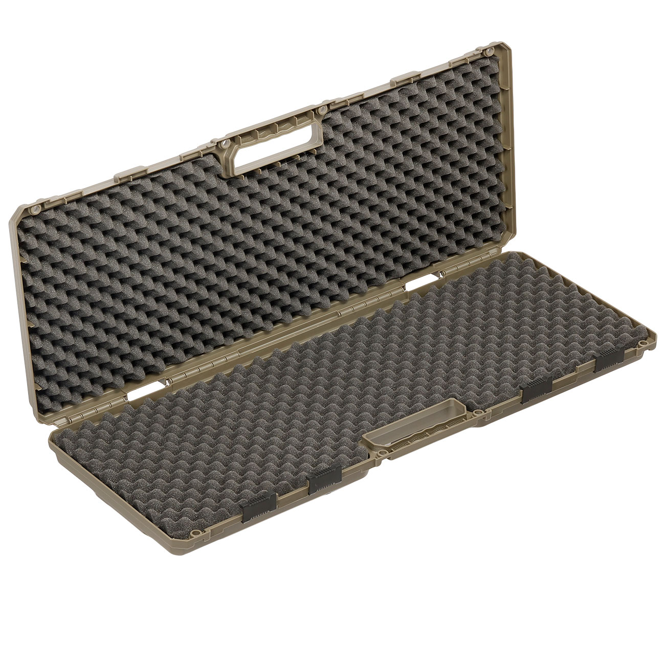 ASG / Strike Systems Hard Case Waffenkoffer 88 x 35 x 11 cm Waben-Schaumstoff oliv Bild 4