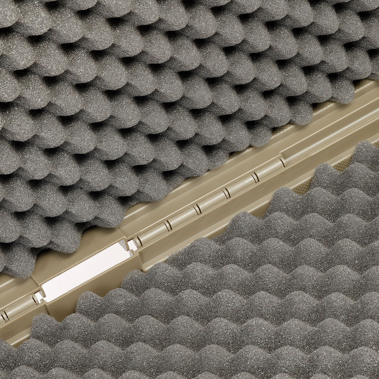 ASG / Strike Systems Hard Case Waffenkoffer 88 x 35 x 11 cm Waben-Schaumstoff oliv Bild 6