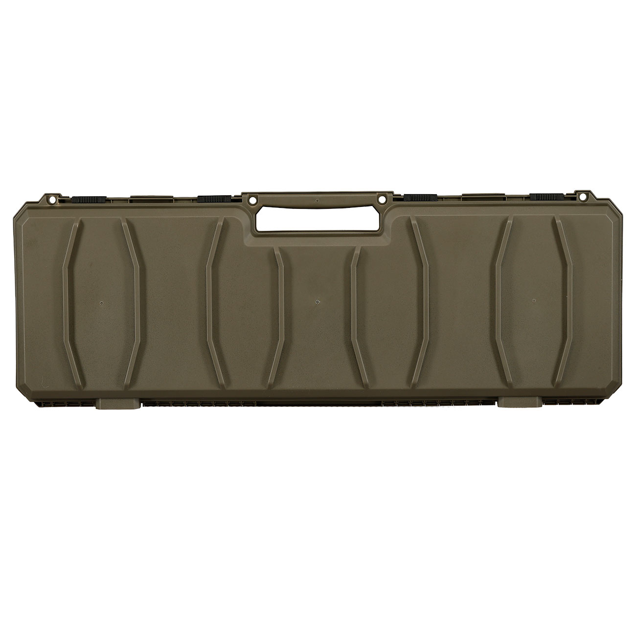 ASG / Strike Systems Hard Case Waffenkoffer 100 x 35 x 10 cm Waben-Schaumstoff oliv Bild 3