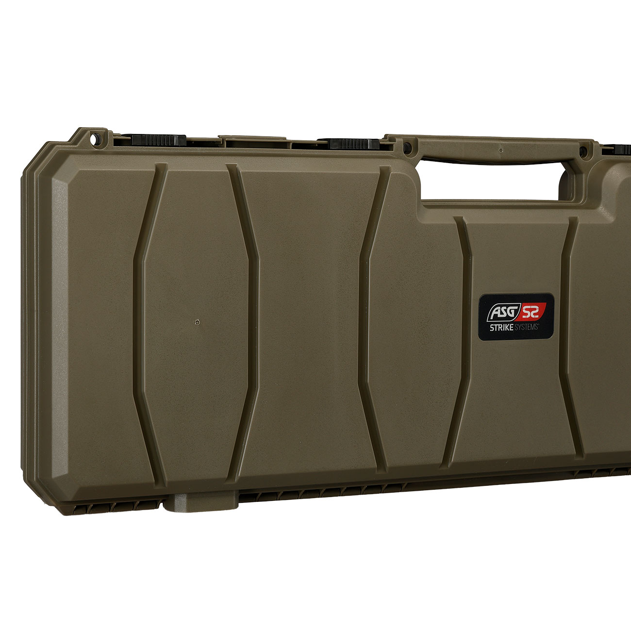 ASG / Strike Systems Hard Case Waffenkoffer 100 x 35 x 10 cm Waben-Schaumstoff oliv Bild 7